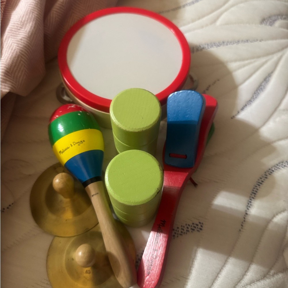 Melissa &Doug Colorful Kids Musical Instrument Set